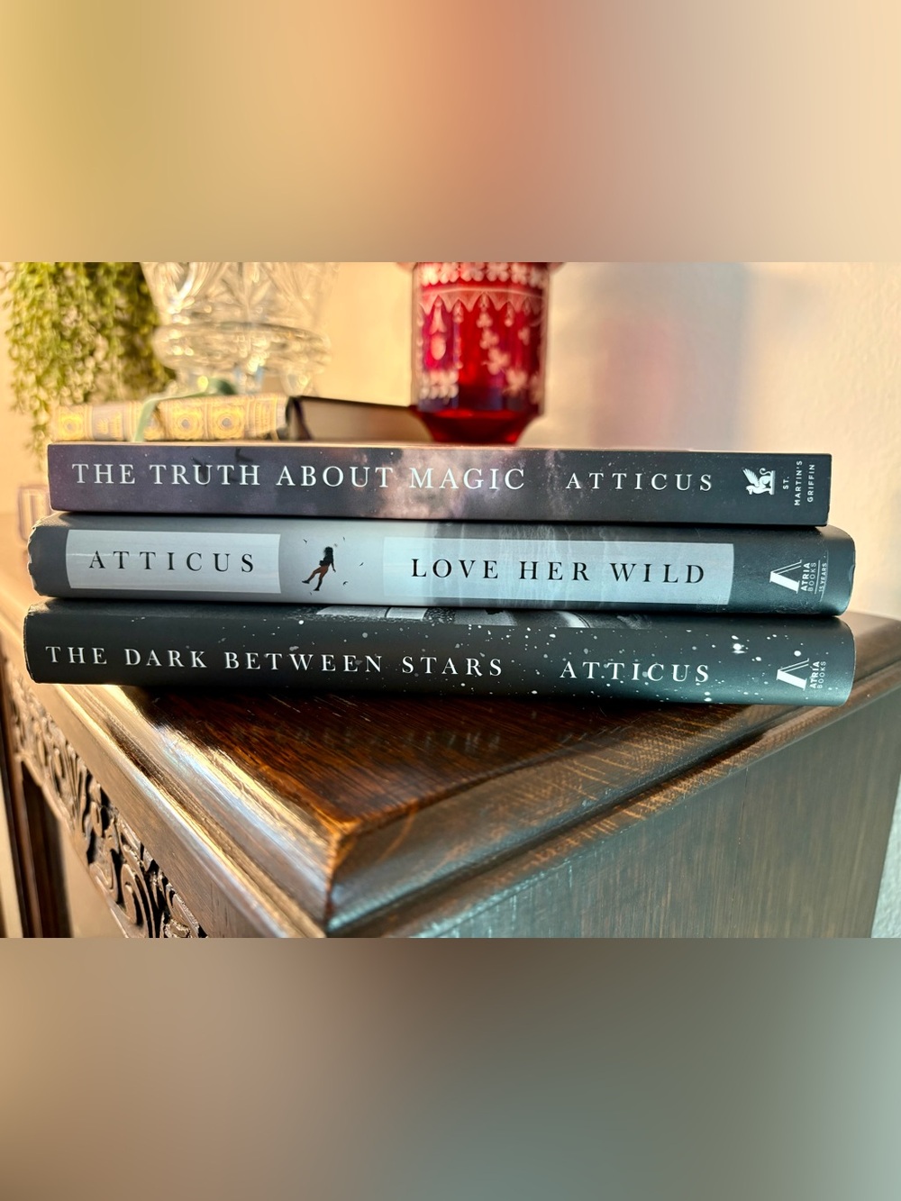 Atticus Poetry Book Bundle- Love Her Wild, Truth About Magic, Dark Between Stars